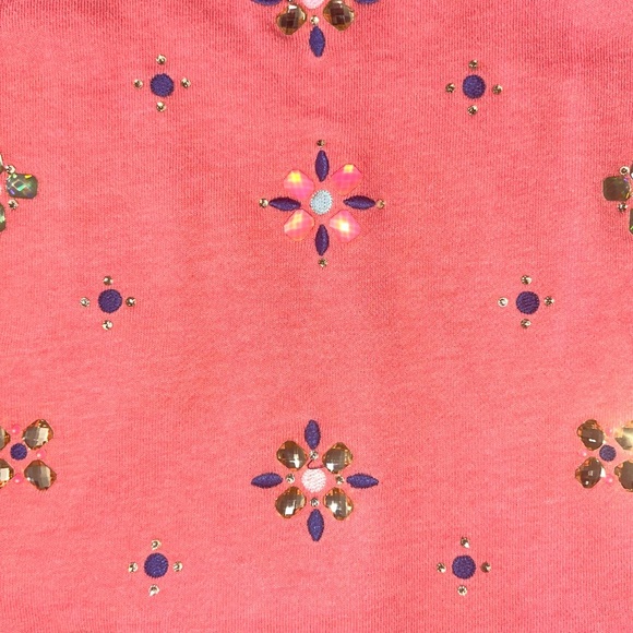 Gymboree Coral Embellished Sweater - Picture 2 of 7